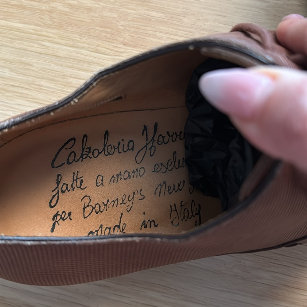 Beautiful brown Harris shoes - Picture 8 of 17